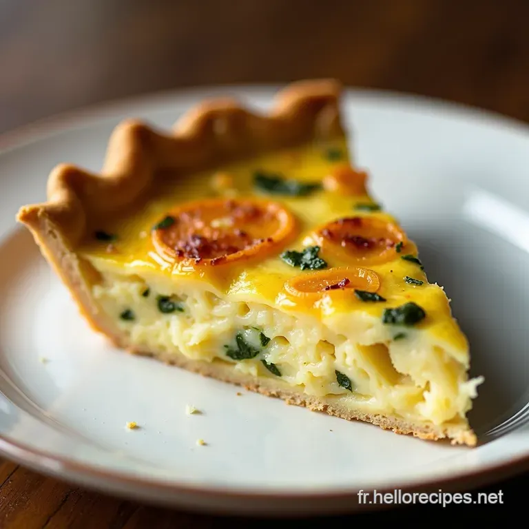 Quiche Comté Pommes de Terre La Recette de Pâte Brisée Maison