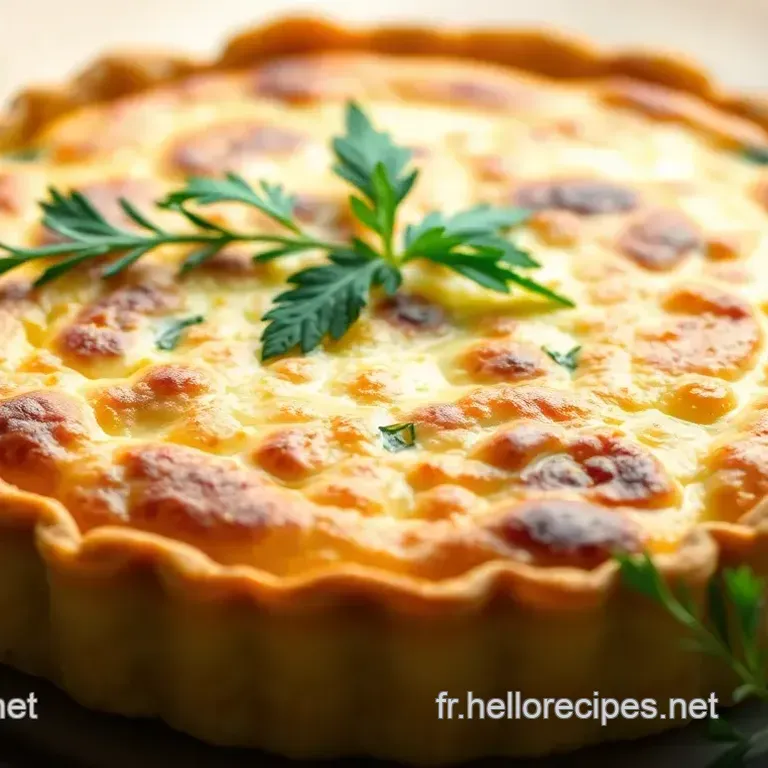 La Vraie Quiche Lorraine: Authentique et Gourmande