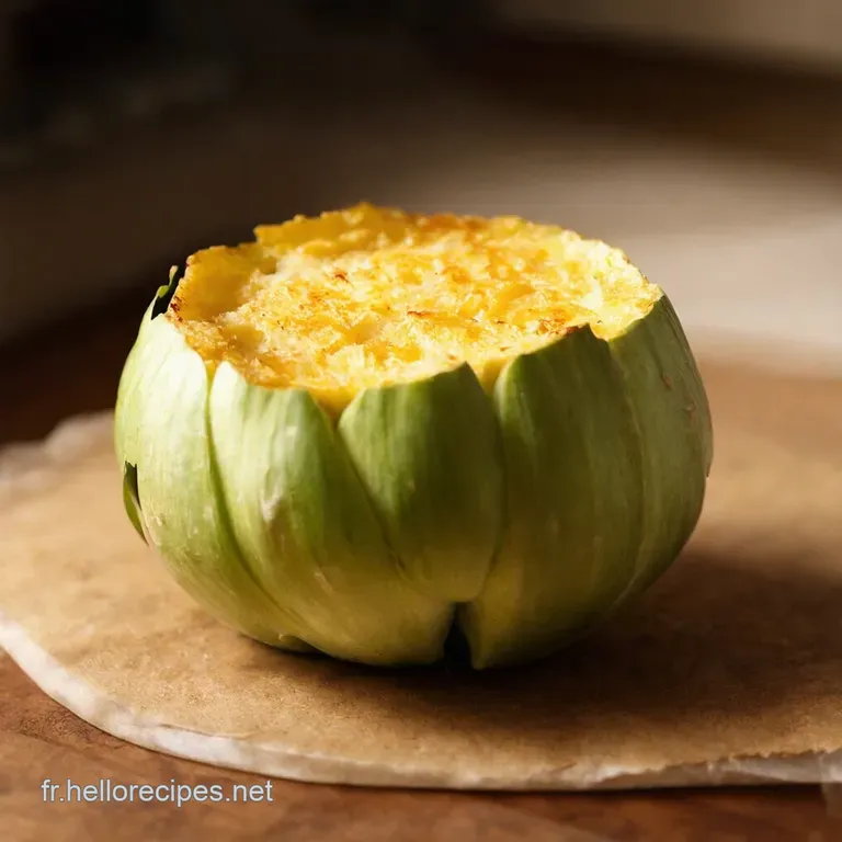 LArtichaut Parfait Simplement Bouilli presentation