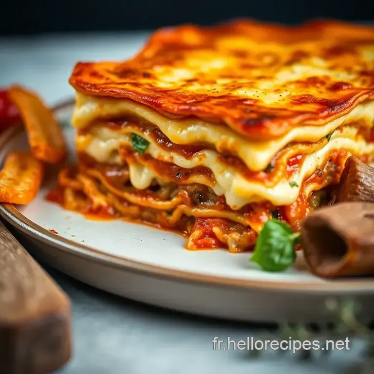 Lasagnes au Four Façon Grand-Mère : Le Classique Réinventé presentation