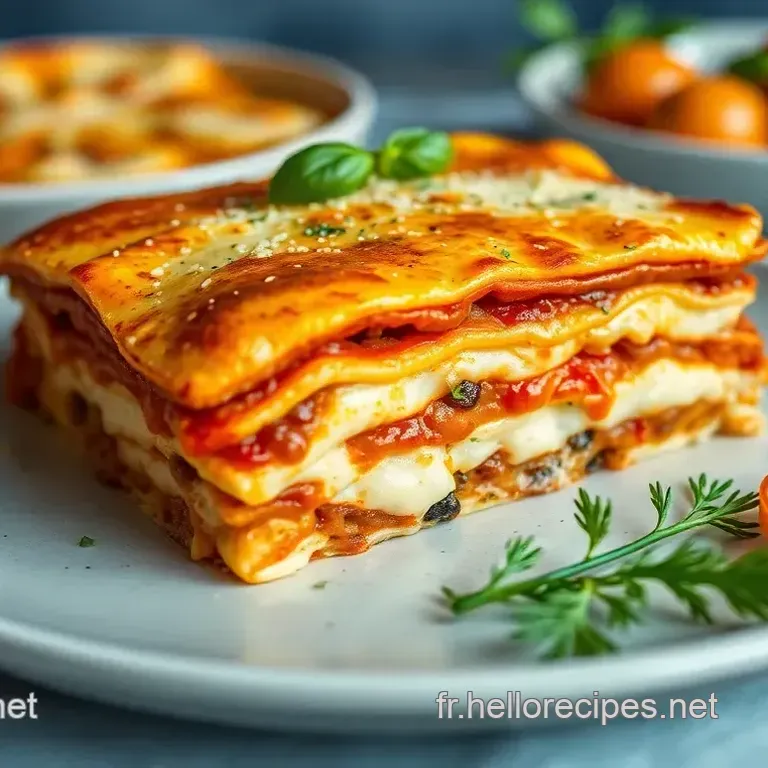Lasagne au Four Facile: Ma Recette Familiale Inratable!
