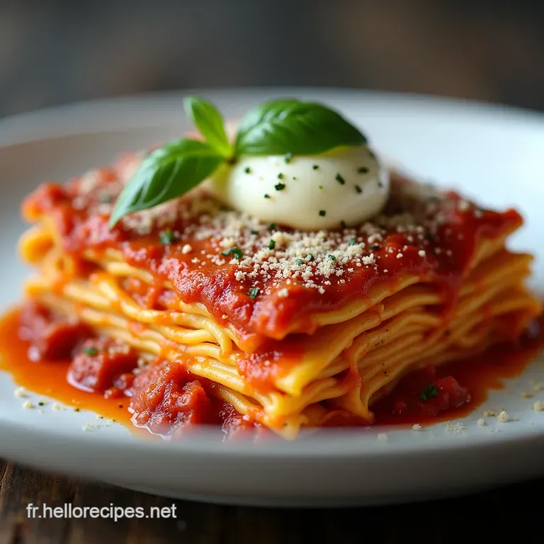 Meilleure Recette Lasagnes Bolognaise Maison Ragu et Béchamel