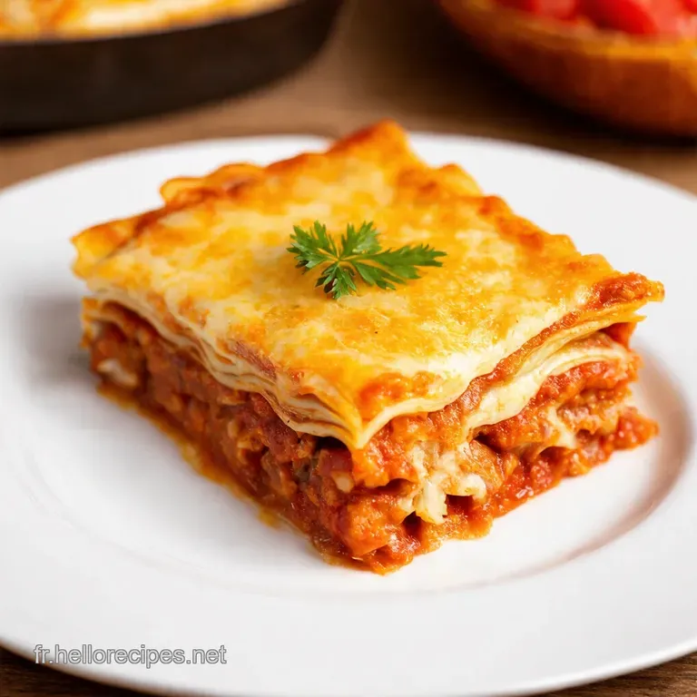 Cuisson des Lasagnes au Four Ma Recette Facile Inratable