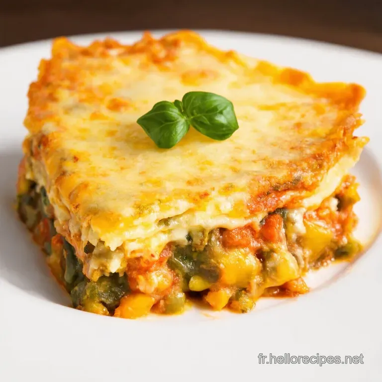 Lasagnes Printanières Express Un Festin de Légumes en un Clin dŒil