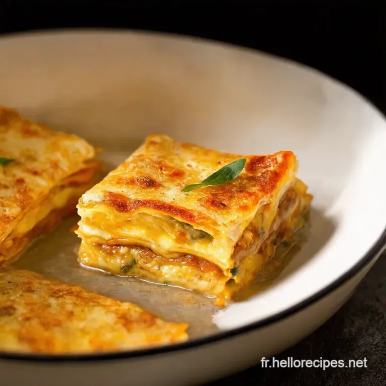 Lasagnes Vegan au Tofu Fum&eacute;