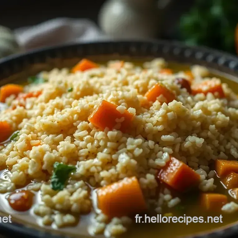 Bouillon pour Couscous Royal: Le Secret d&#039 un Couscous Divin!