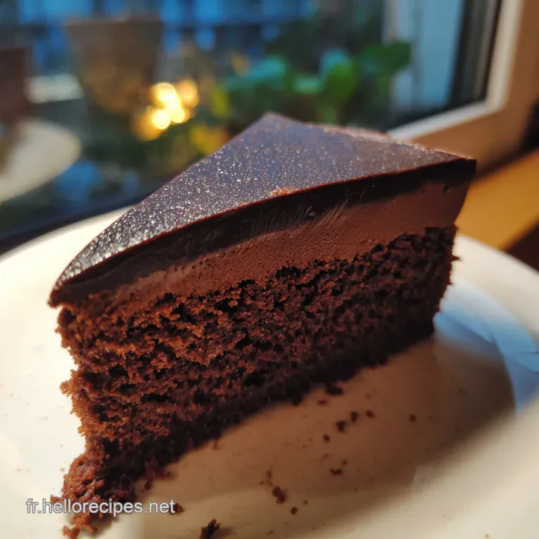 Le Fondant Cœur Coulant Chocolat Noir Praliné presentation