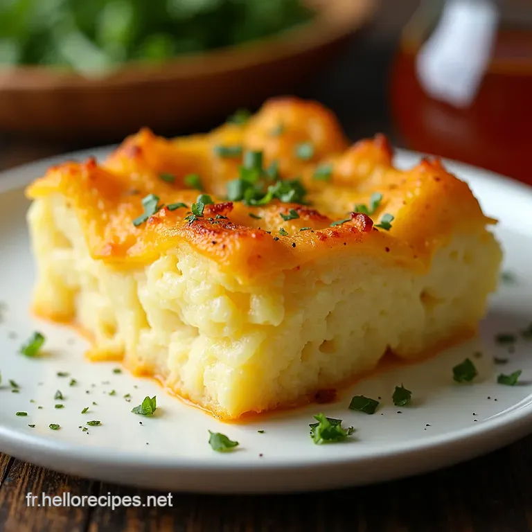 Le Gratin Douillet ChouFleur Pommes de Terre et Son Manteau de Fromage