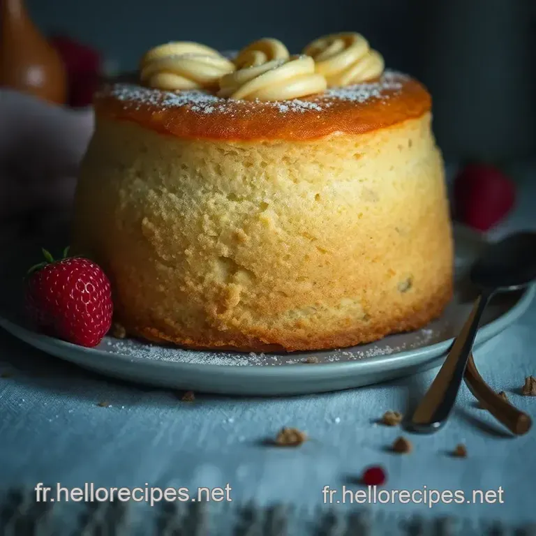 Le Nuage de Yaourt: Gâteau au Yaourt Moelleux et Léger presentation