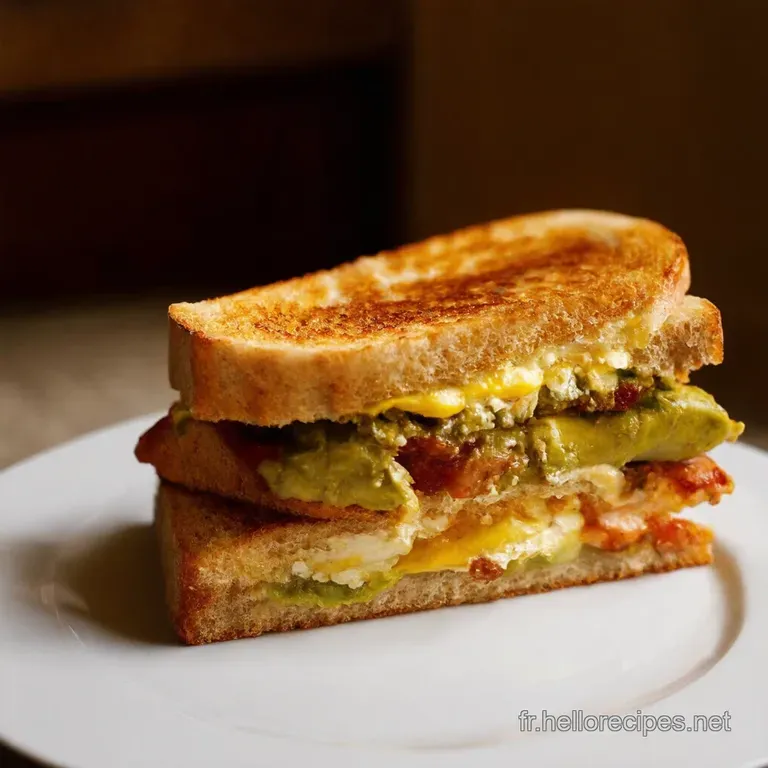 Le Panini Rustique A Grilled Symphony of Flavors presentation