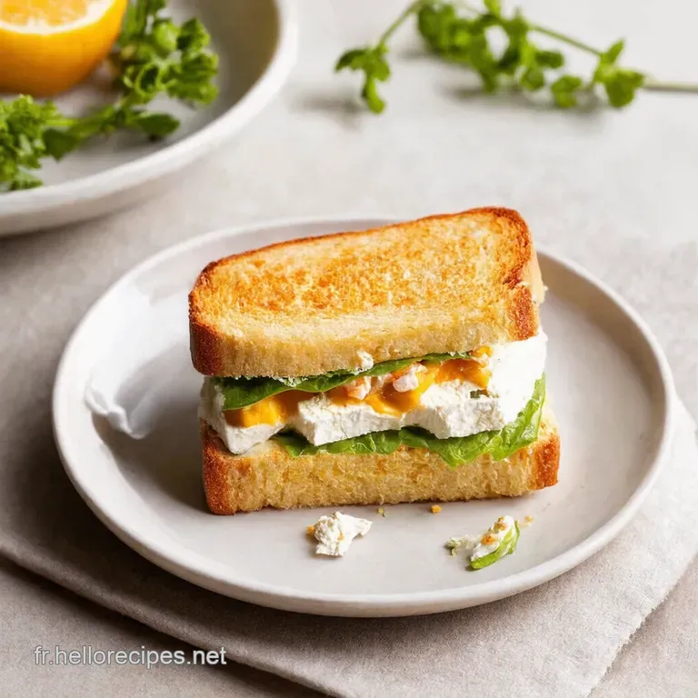 Le Soleil en Bouche Pastèque Feta Sandwich