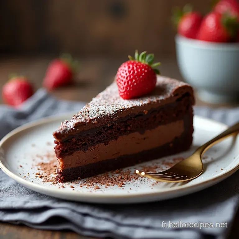 Le Sublime D&eacute;lice au Chocolat Un G&acirc;teau Inoubliable