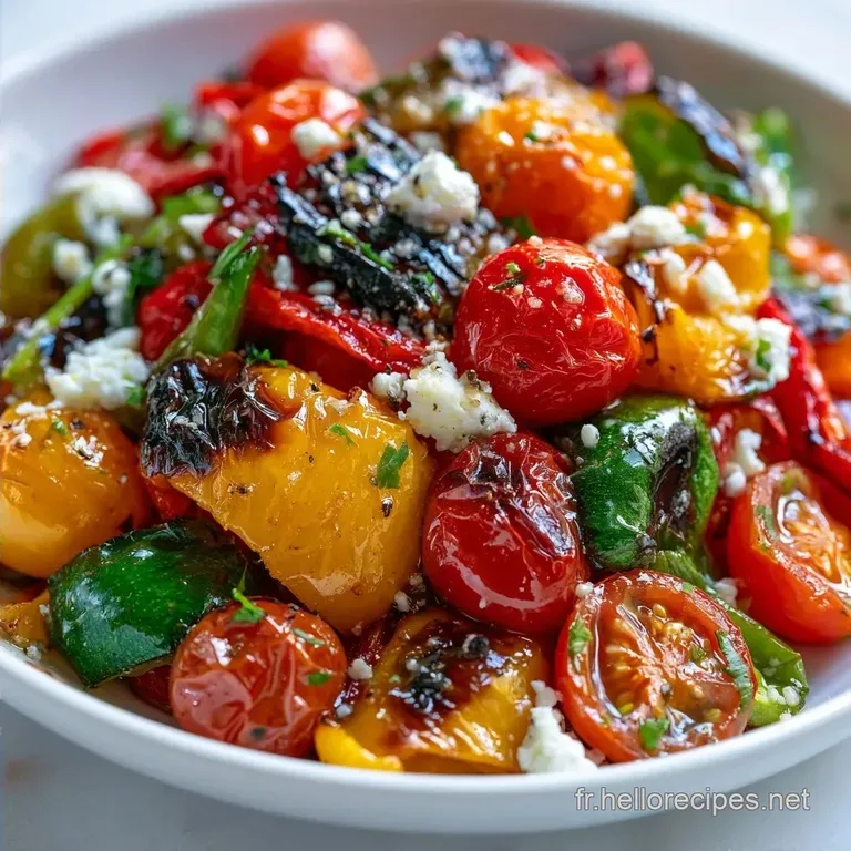 L&eacute;gumes Grill&eacute;s &Agrave; La F&eacute;ta: Saveurs M&eacute;diterran&eacute;ennes