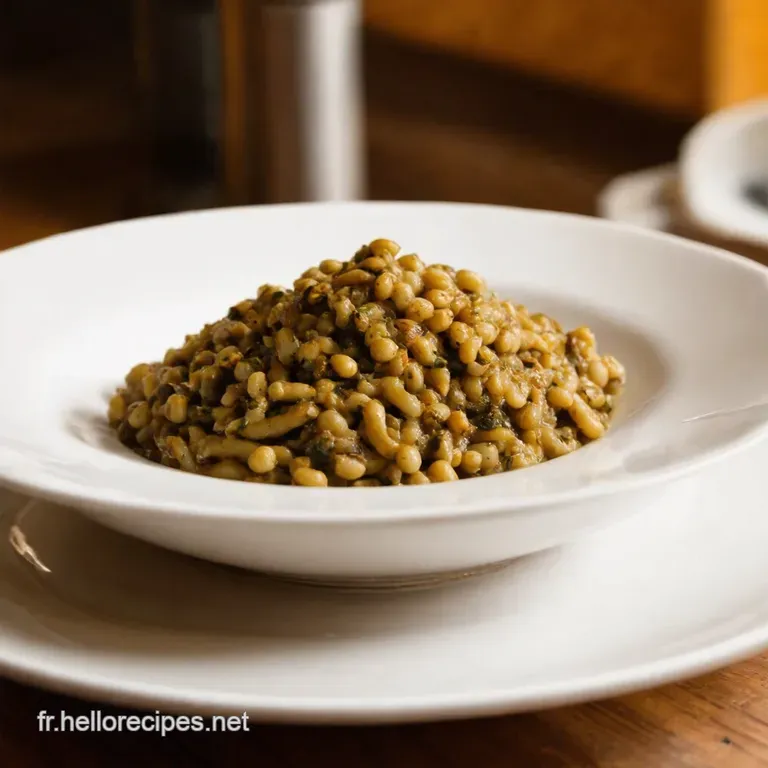 Lentilles Au Petit Sal&eacute; Un Classique Bistro presentation