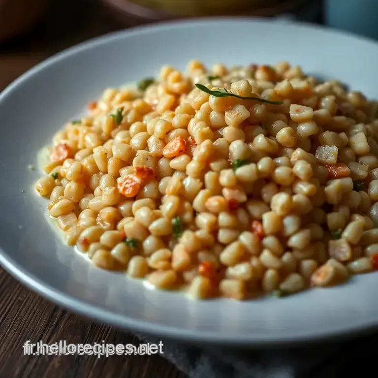 Lentilles Corail au Lait de Coco : Voyage Exotique presentation