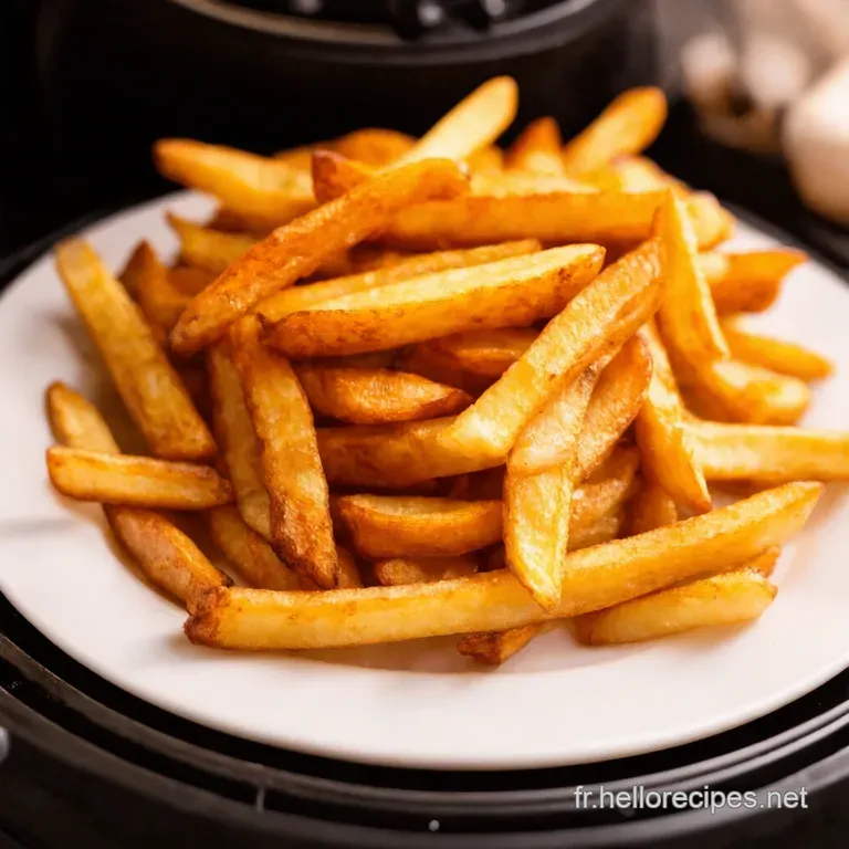 Les Frites Parfaites Air Fryer Edition presentation