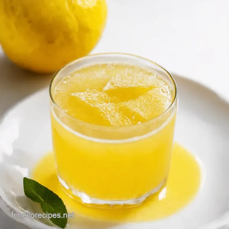 LInfusion Revigorante CitronGingembre Un Coup de Fouet Naturel