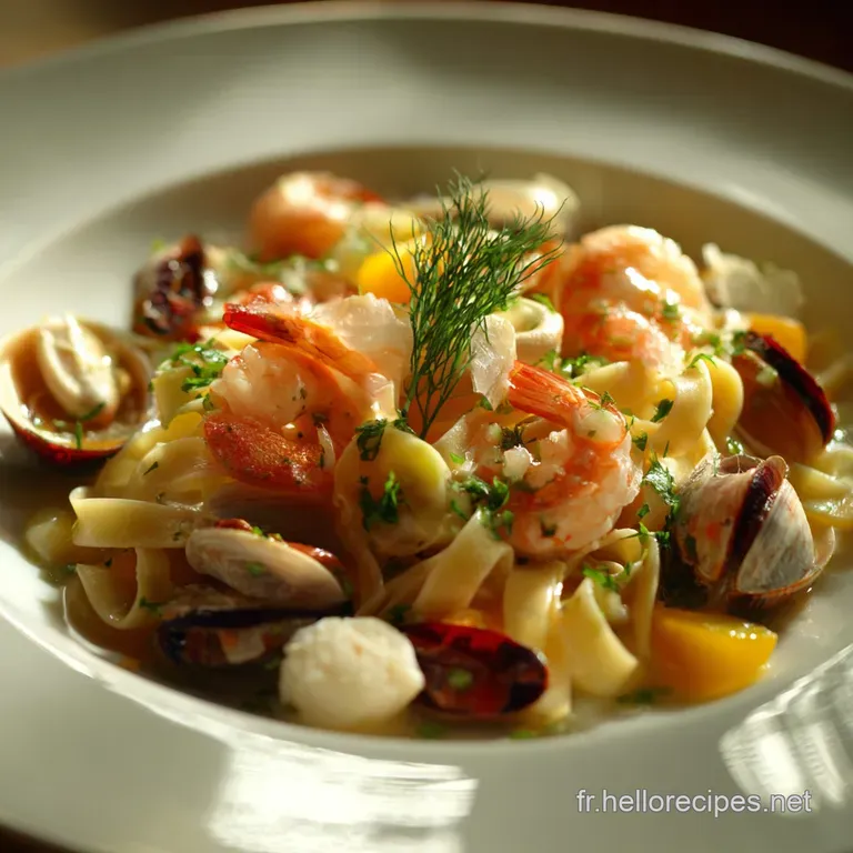 Linguine aux Fruits de Mer Al Dente LÉvasion Culinaire en 40 Minutes