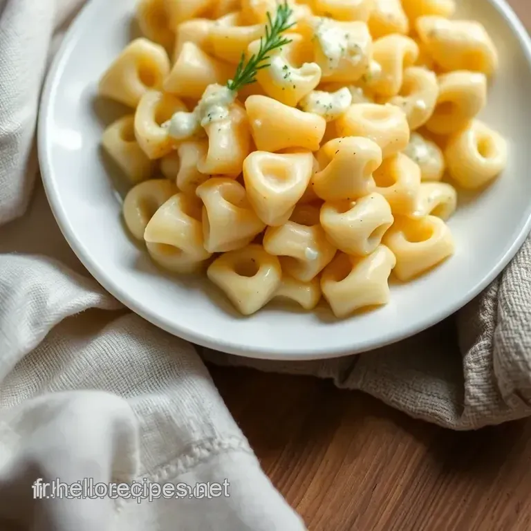 Macaroni au Fromage: Le Gratin Réconfortant presentation