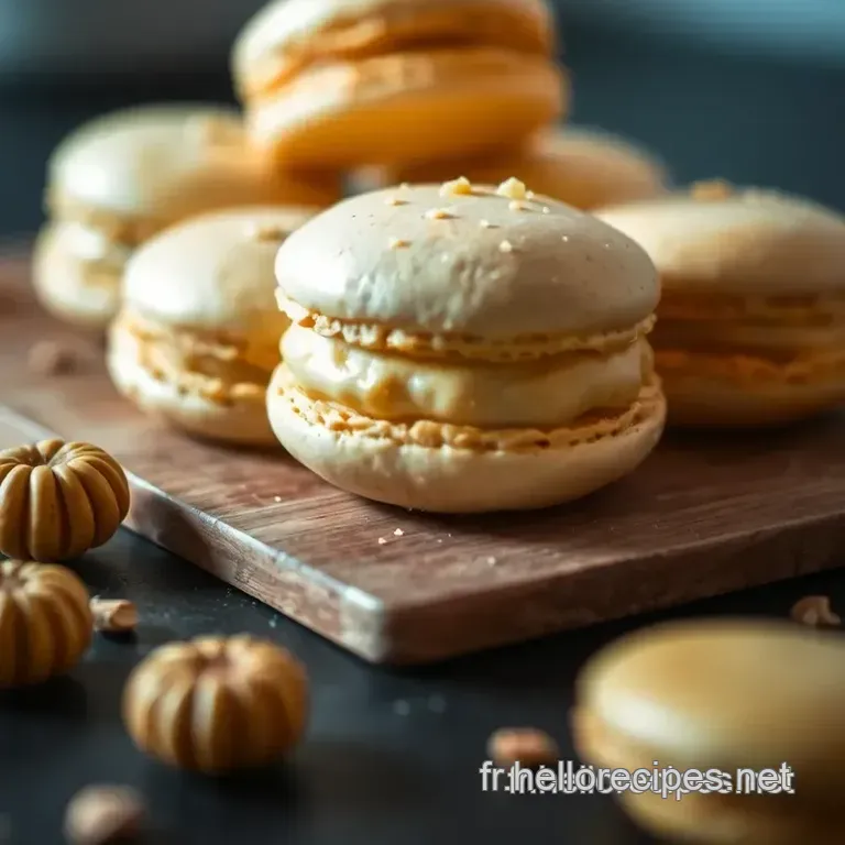 Macarons Au Foie Gras : Élégance et Saveurs Françaises presentation