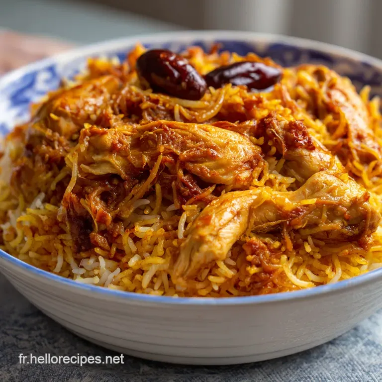 Machboos Au Poulet : Le Tr&eacute;sor Aromatique Du Golfe presentation