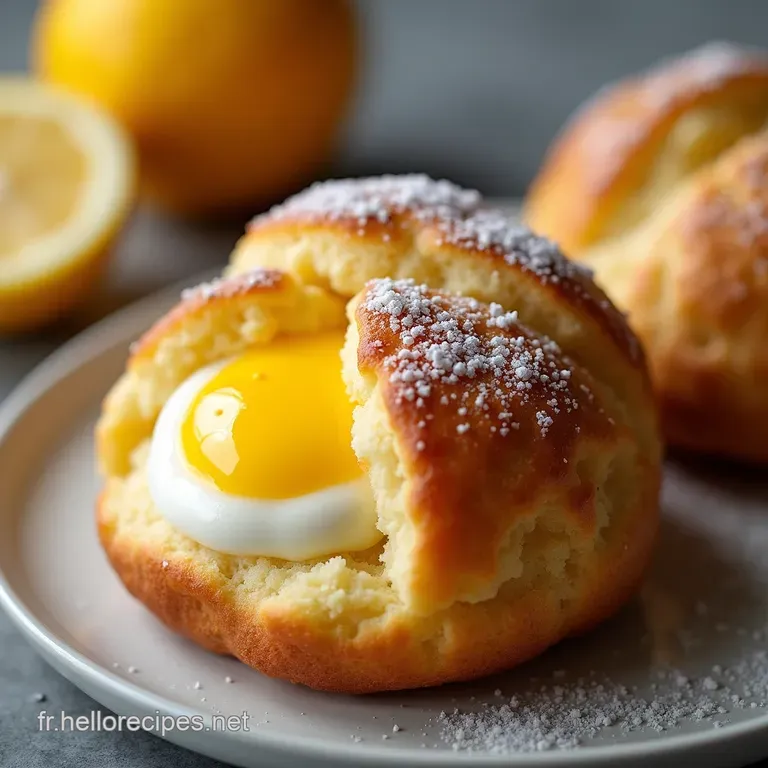 Recette de Madeleines Moelleuses au Citron et Beurre Noisette
