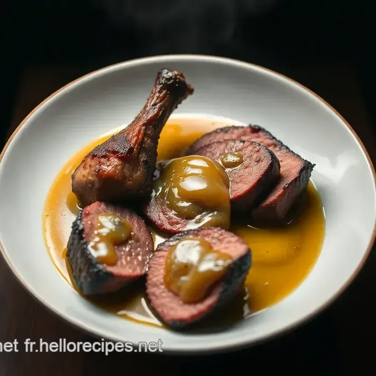 Magret de Canard Savoureux avec Sauce Miel: Un Dîner Immanquable