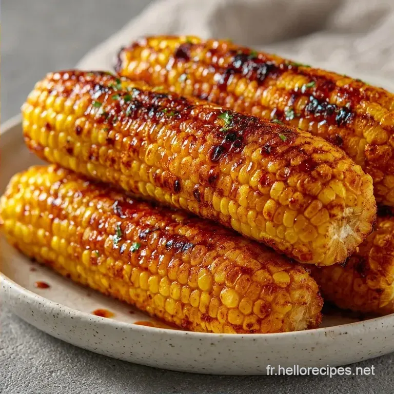 Ma&iuml;s Grill&eacute; au Beurre: Grains Caram&eacute;lis&eacute;s
