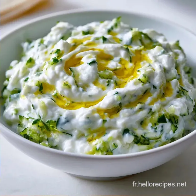 Meilleur Tzatziki Grec Maison au Yaourt Grec Authentique