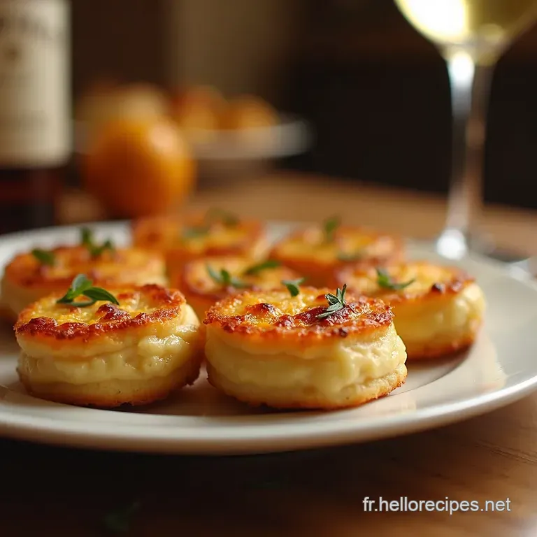 Mini Croquemonsieur Ap&eacute;ritifs Petites Bouch&eacute;es Parisiennes presentation