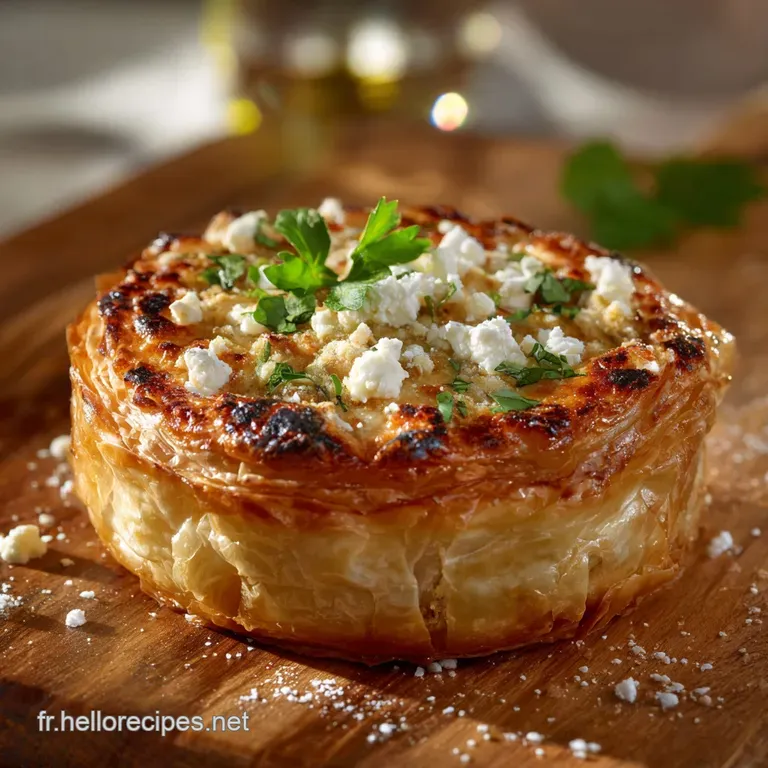 Mini Pastillas Express Thon Feta Et Olives En Croustillant Feuillet&eacute; presentation