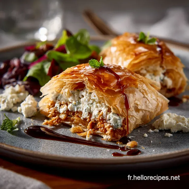 Mini Pastillas Express Thon Feta et Olives en Croustillant Feuilleté