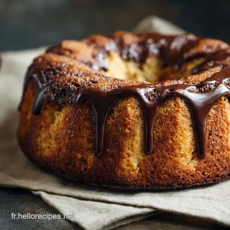 Cake Au Beurre De Cacahu&egrave;te Et Au Chocolat : Le G&acirc;teau Am&eacute;ricain Ultra-Moelleux presentation