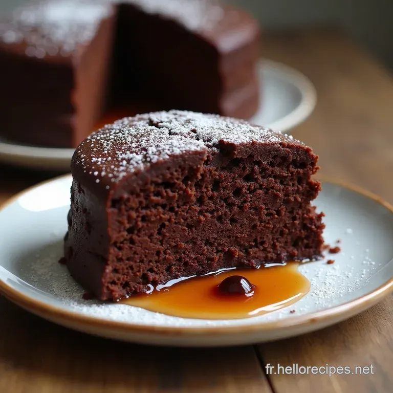 Le Moelleux Inratable Gâteau au Chocolat Intense et Cœur Fondant