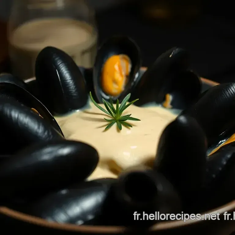 Moules à la Crème : Mon Recette Facile et Savoureuse pour un Dîner Parfait