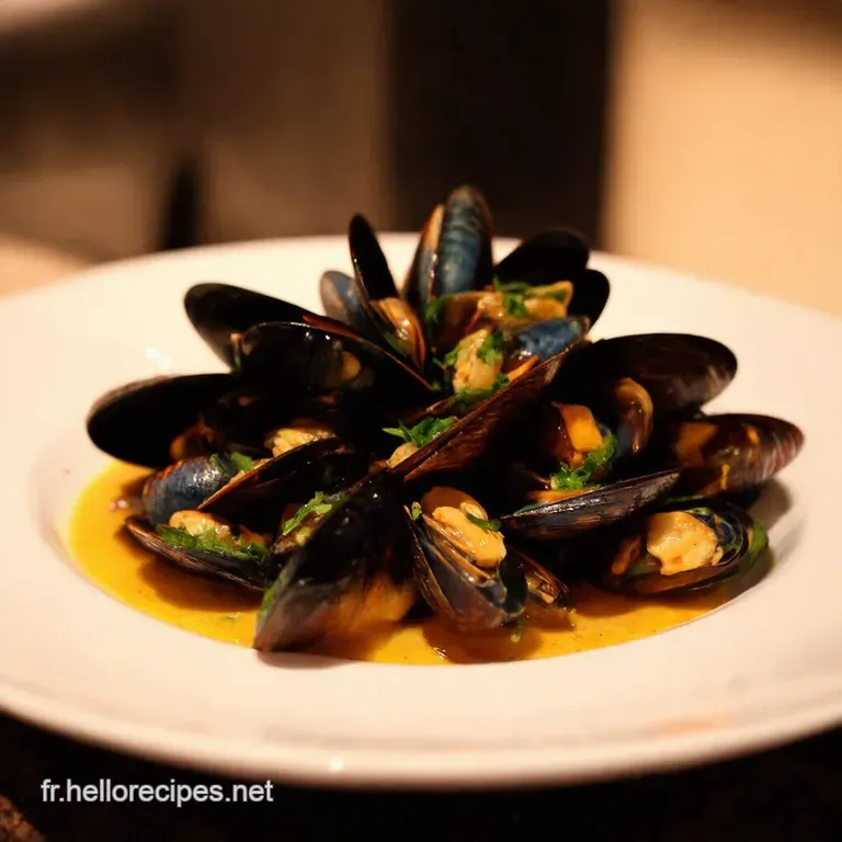Moules Marinières A Taste of the French Coast presentation