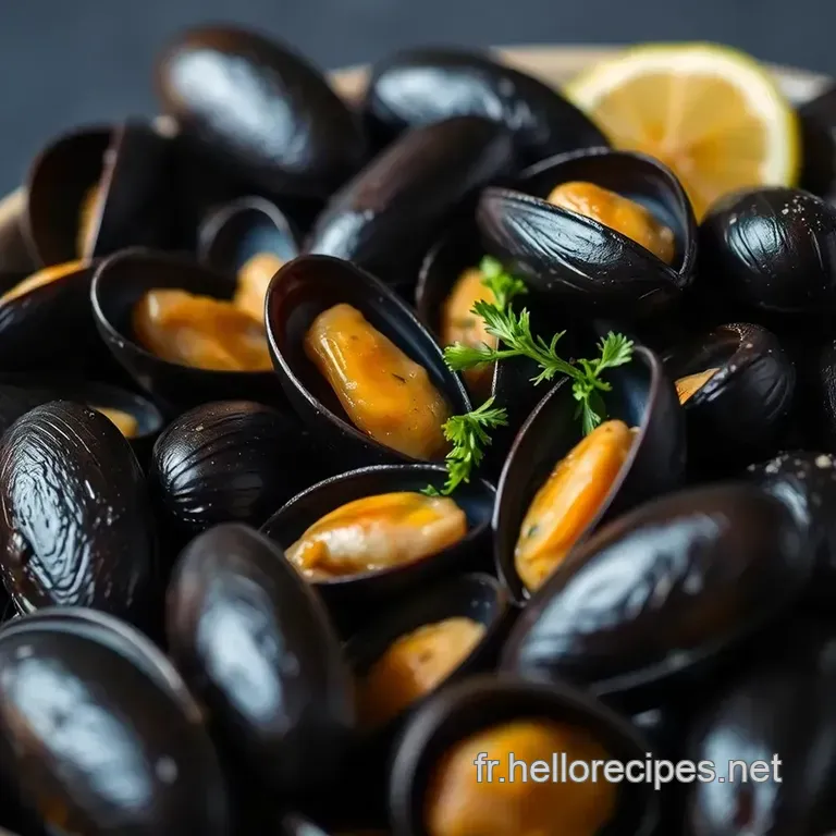 Moules Marinières: La Recette Facile et Parfumée presentation