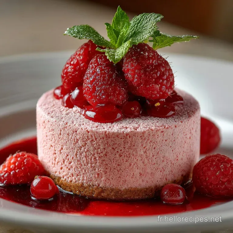 Le Nuage de Framboise Une Mousse Aérienne et Acidulée