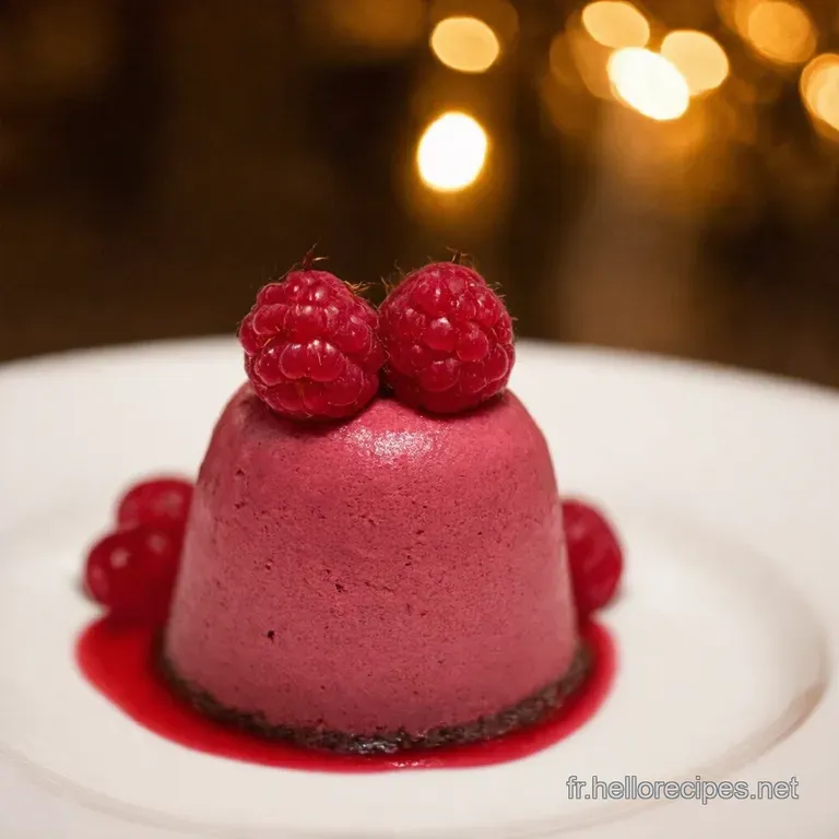 Mousse &Agrave; La Framboise L&eacute;g&egrave;re Au St M&ocirc;ret Un Air De Fra&icirc;cheur presentation