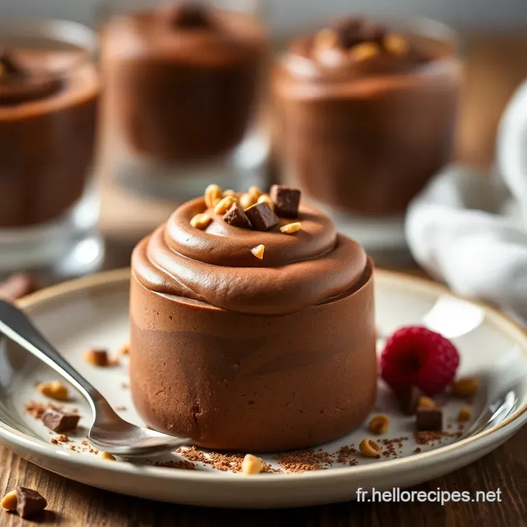 Mousse au Chocolat Classique: Un Péché Mignon Facile