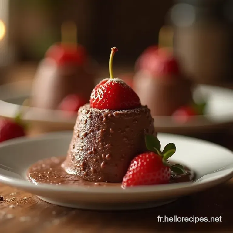 La Mousse au Chocolat de GrandMère Légèreté et Intensité presentation