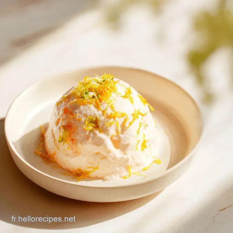 Mousse Cl&eacute;mentine L&eacute;g&egrave;re: Nuage Velout&eacute;