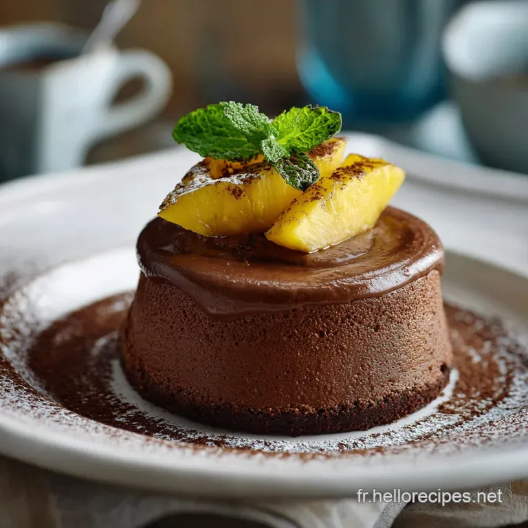 Mousse au chocolat v&eacute;gane &agrave; la courge Lonctuosit&eacute; sans &oelig;ufs ni produits laitiers
