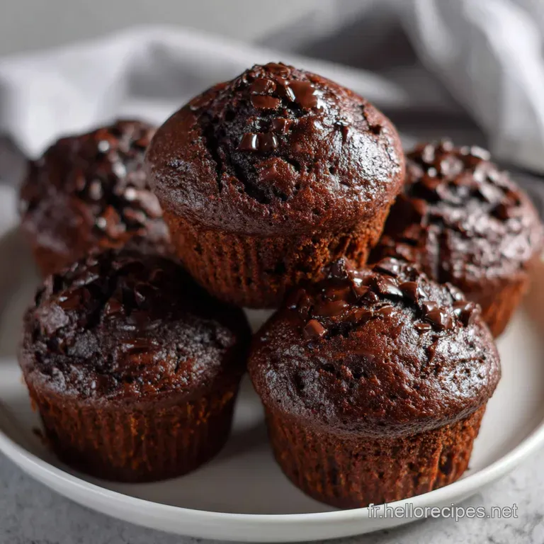 Muffins Au Chocolat : Le Secret Du D&ocirc;me Parfait presentation