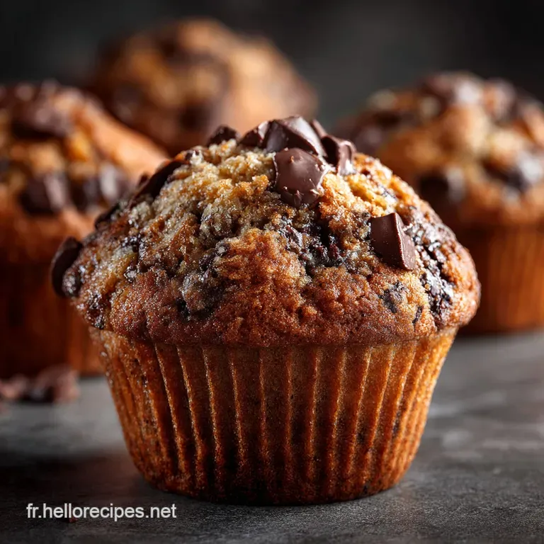Muffins caf&eacute;chocolat La recette facile pour des d&ocirc;mes incroyablement moelleux