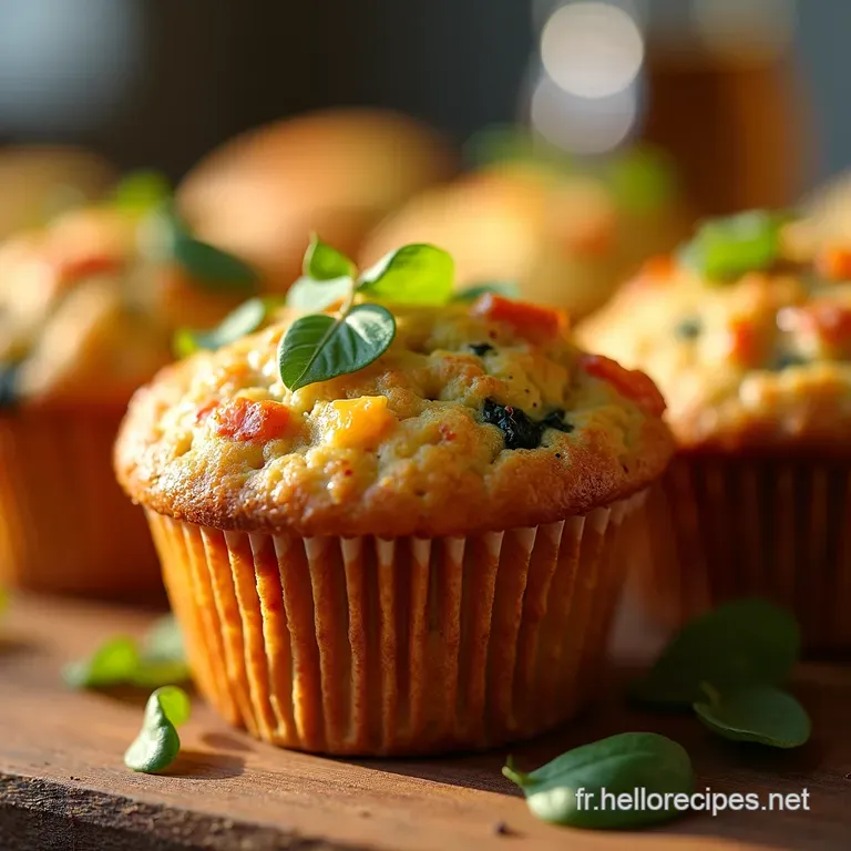 Muffins Dhiver Carottes Poireaux Douceur De St M&ocirc;ret presentation