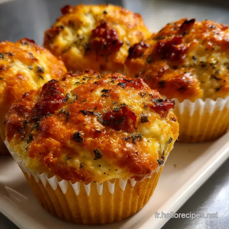 Muffins Pizza : Lincontournable Recette Express Moelleuse Pour Lap&eacute;ro presentation