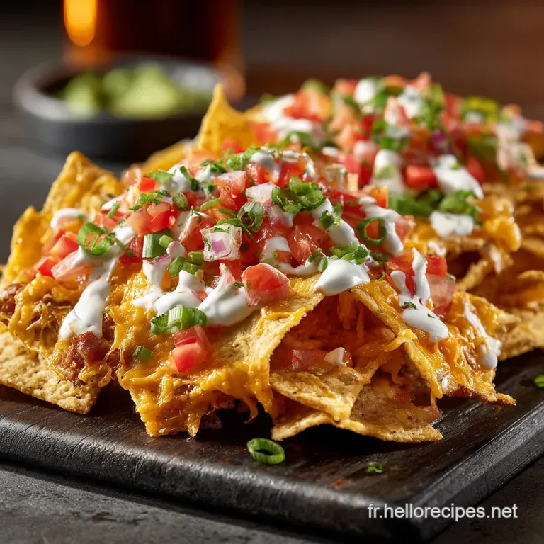 Nachos Cheddar: L' Apéro Tex-Mex Facile! presentation