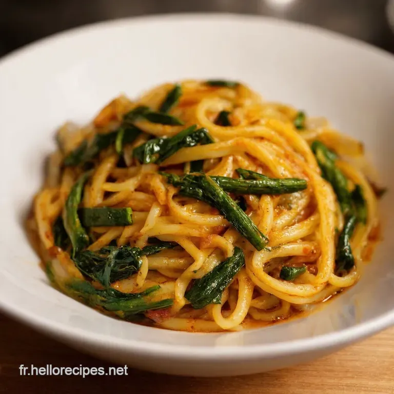 Nouilles Saut&eacute;es Aux L&eacute;gumes Du Jardin Woknroll Style presentation