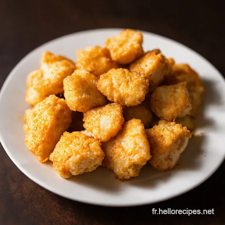 Nuggets de Poulet Croustillants au Four Le Plaisir Sans Culpabilité